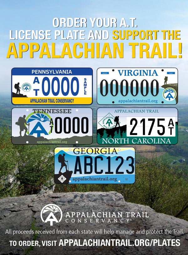 Appalachian Trail Plates