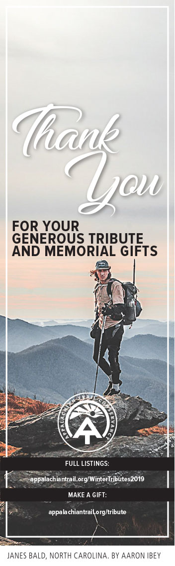 AT Journeys Appalachian Trail Tribute Advertisement