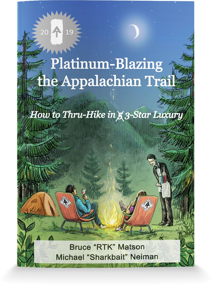 Platinum-Blazing the Appalachian Trail Book Cover