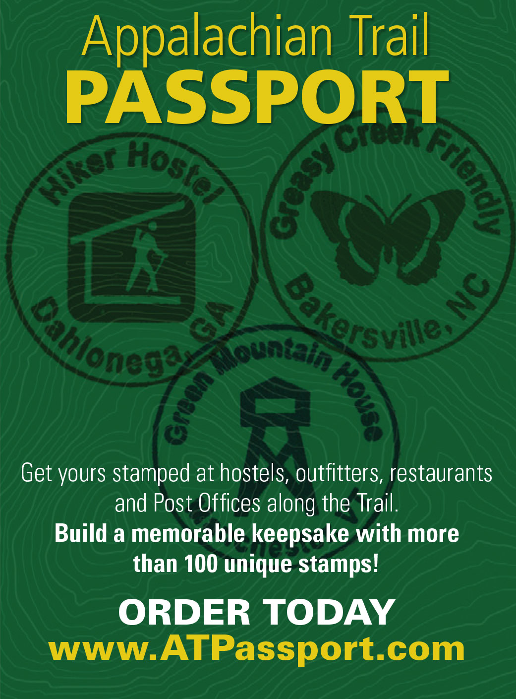 Appalachian Trail Passport Advertisement