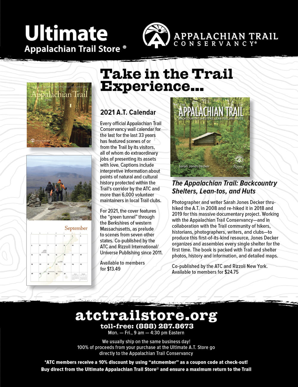 Appalachian Trail Store Advertisement