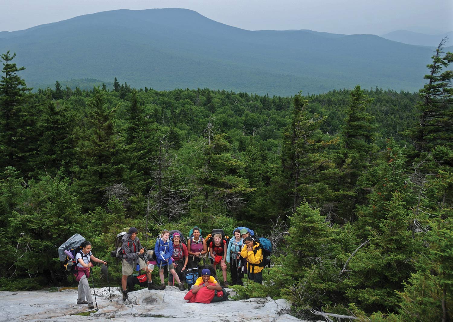 Hiking the A.T. in Vermont with the Cambridge Troop and Crew 56