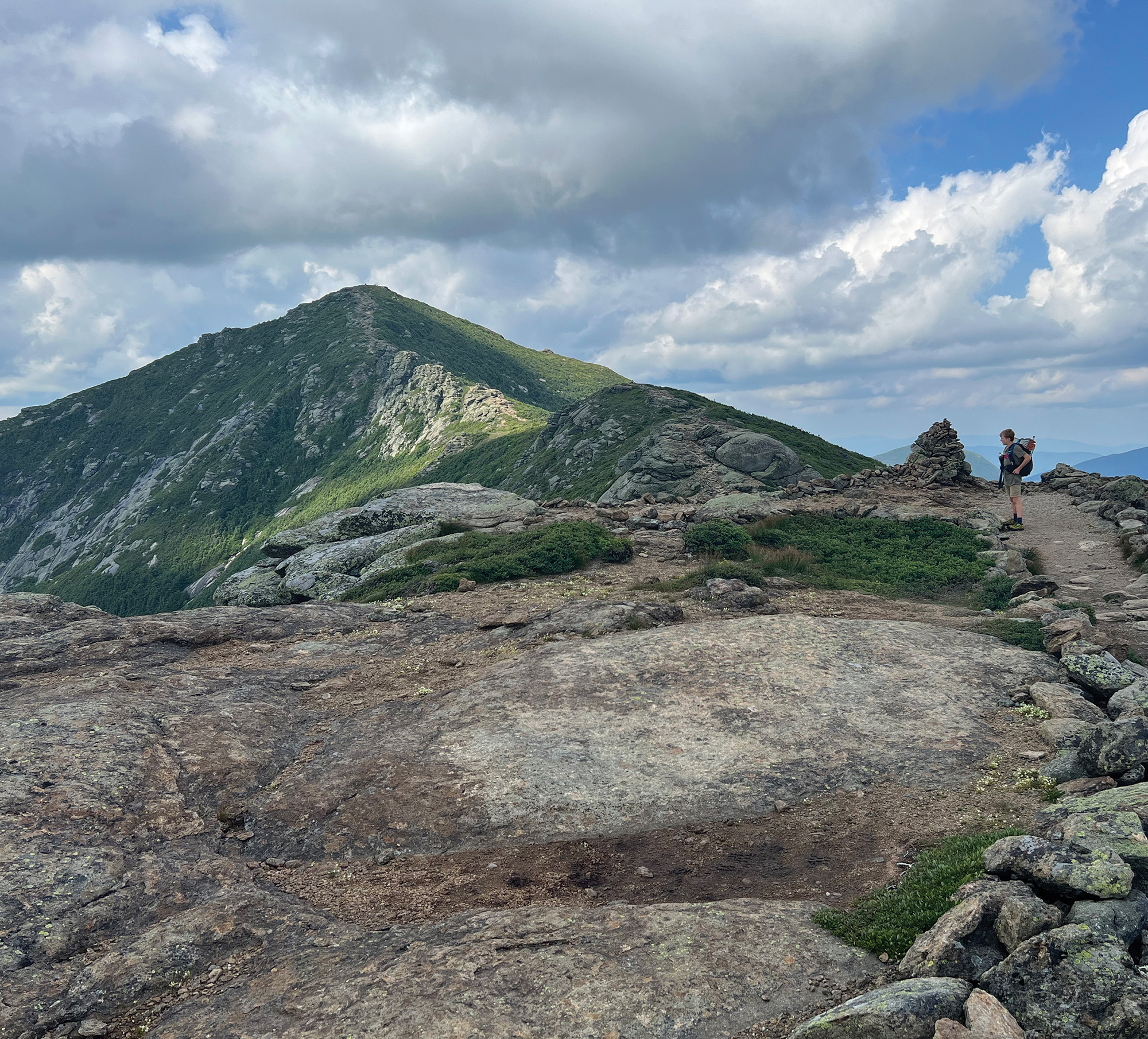 Photo of Mount Lafayette, New Hampshire, taken by Joni Skogman, North Star, one of 1,732 hikers who completed a recent thru-hike of the Appalachian Trail.