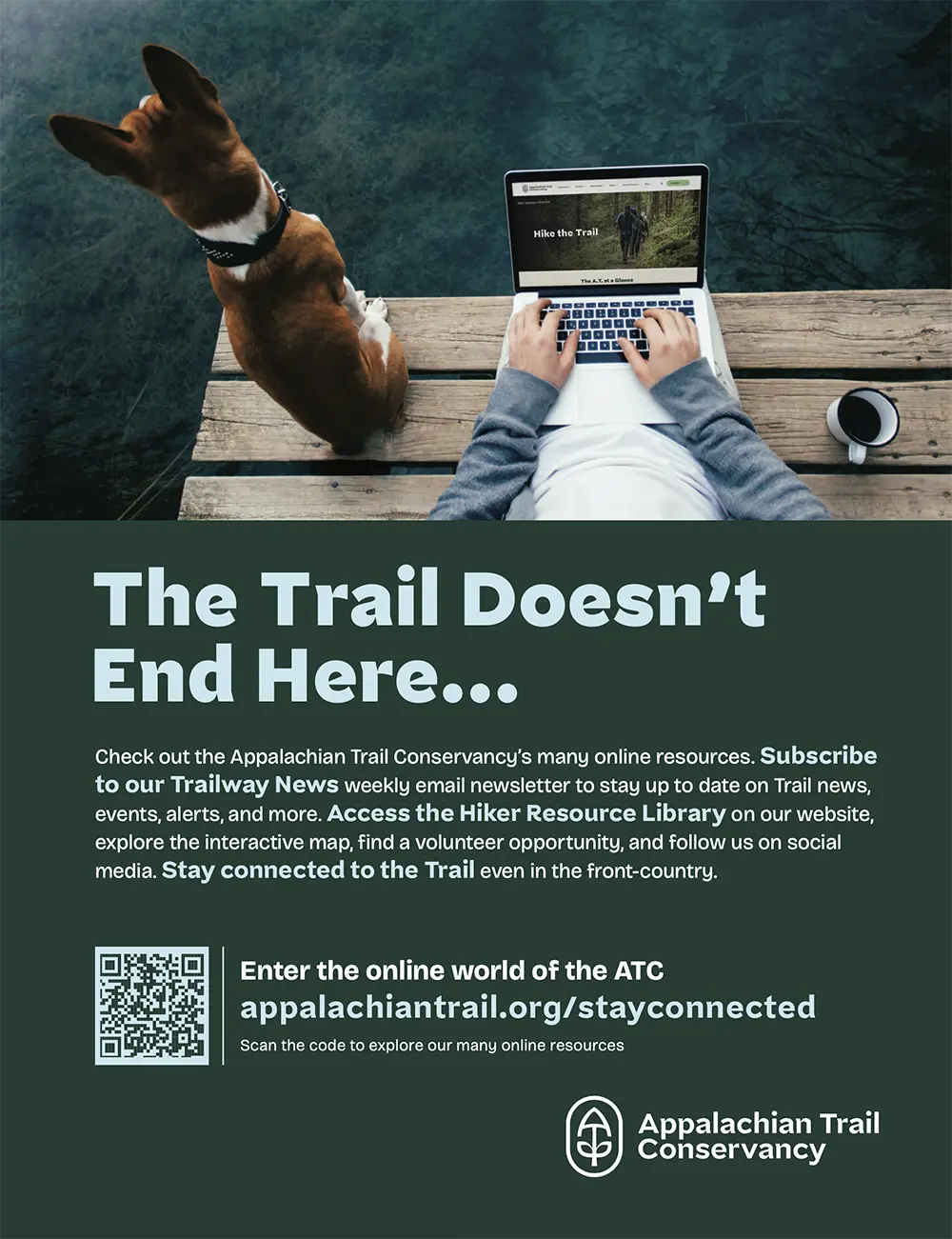 Appalachian Trail Conservancy Stay Connected Advertisement